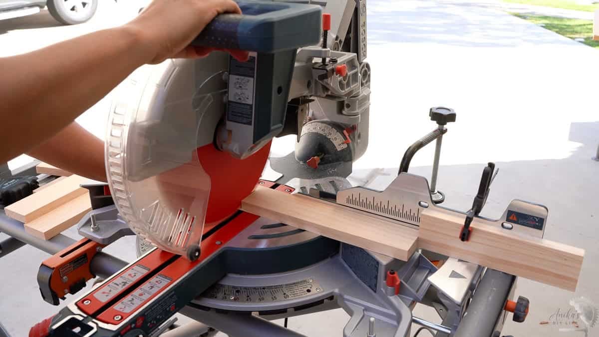 Cutting boards to make a DIY foot rest