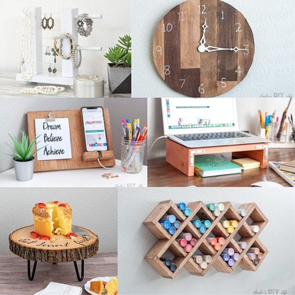 These beginner-friendly woodworking gift ideas make perfect handmade wooden gifts. There is something for everyone on your list!