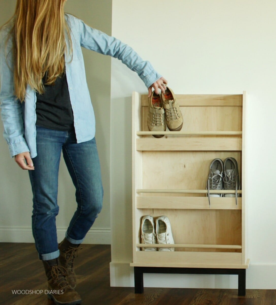 shoe organizer shelf