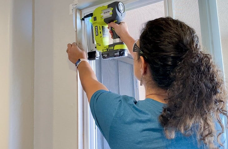 Installing inside trim to windows with bullnose corners