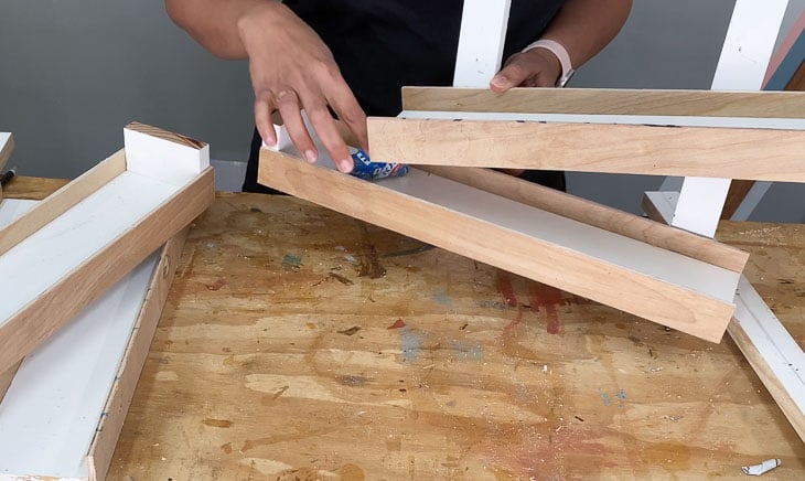 Testing each level using toy car before building