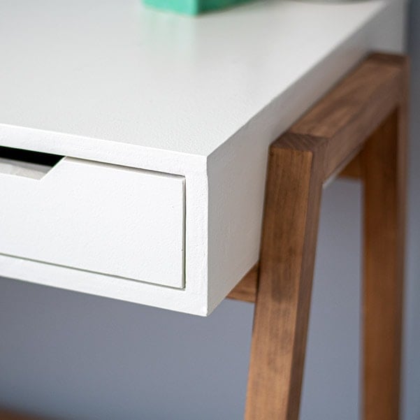 Learn how to paint plywood for a smooth professional look using a simple trick that makes all the difference!