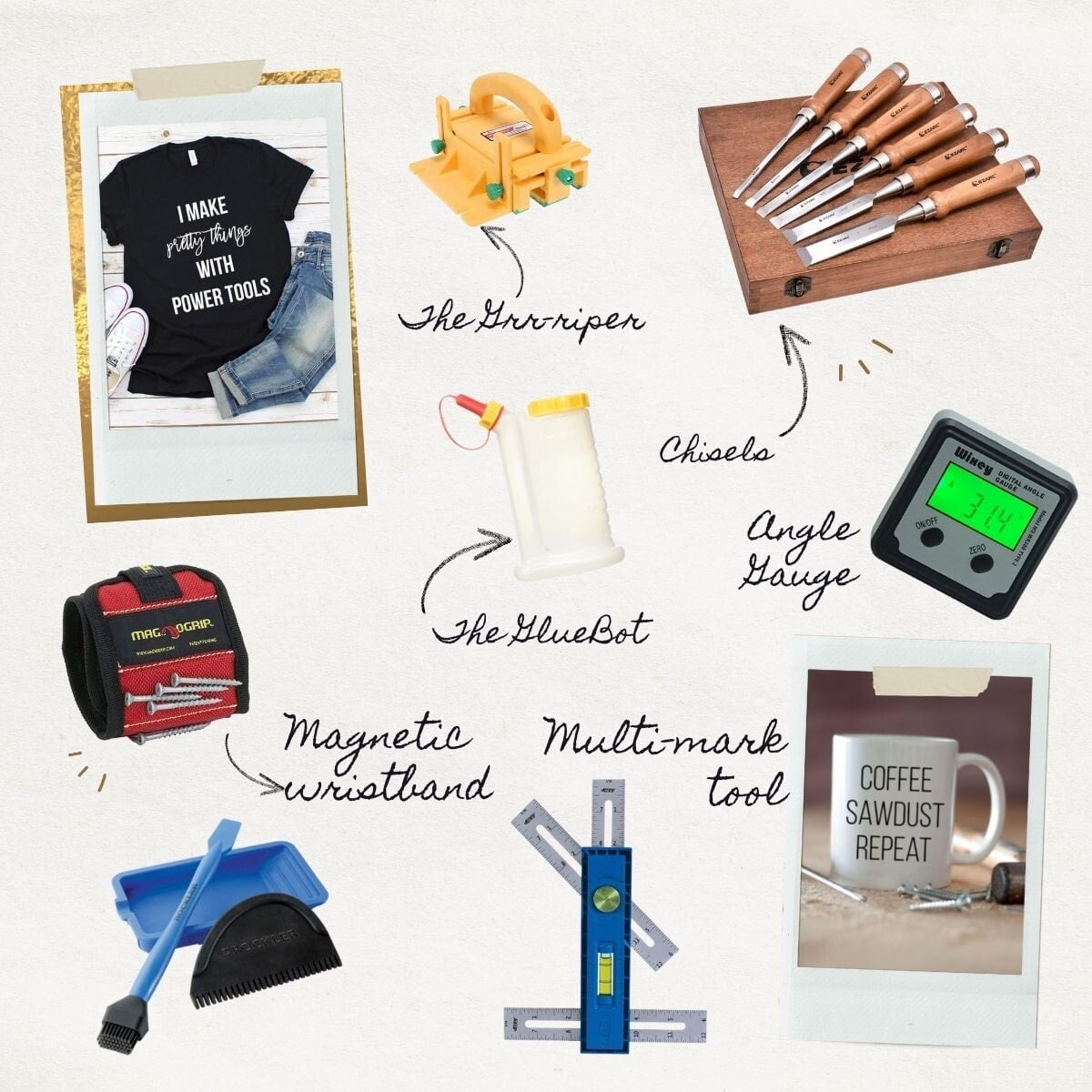 The best functional, simple, and useful gifts for the woodworkers in your life.