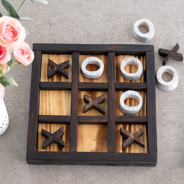 Learn how to make a simple wooden DIY Tic-Tac-Toe game using scrap wood. It makes a great DIY gift idea! Full step by step tutorial video and plans included.