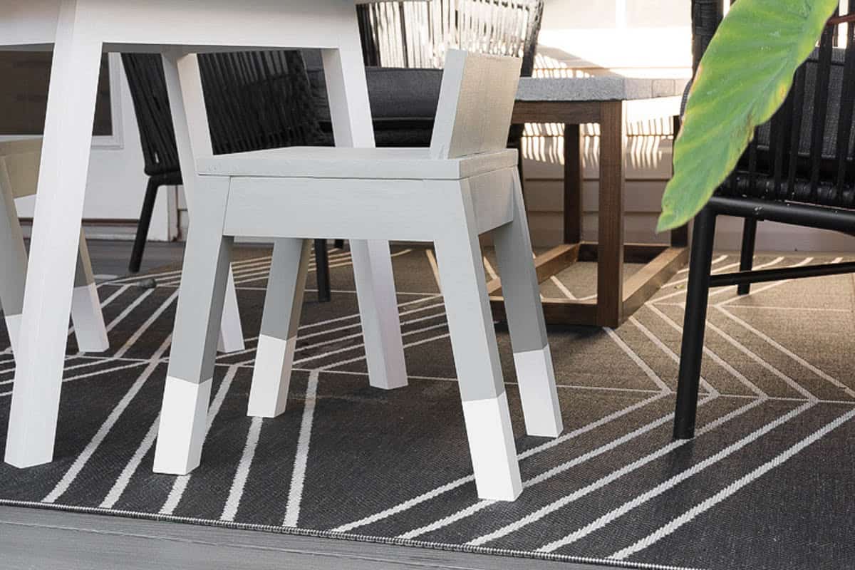 DIY kids chair