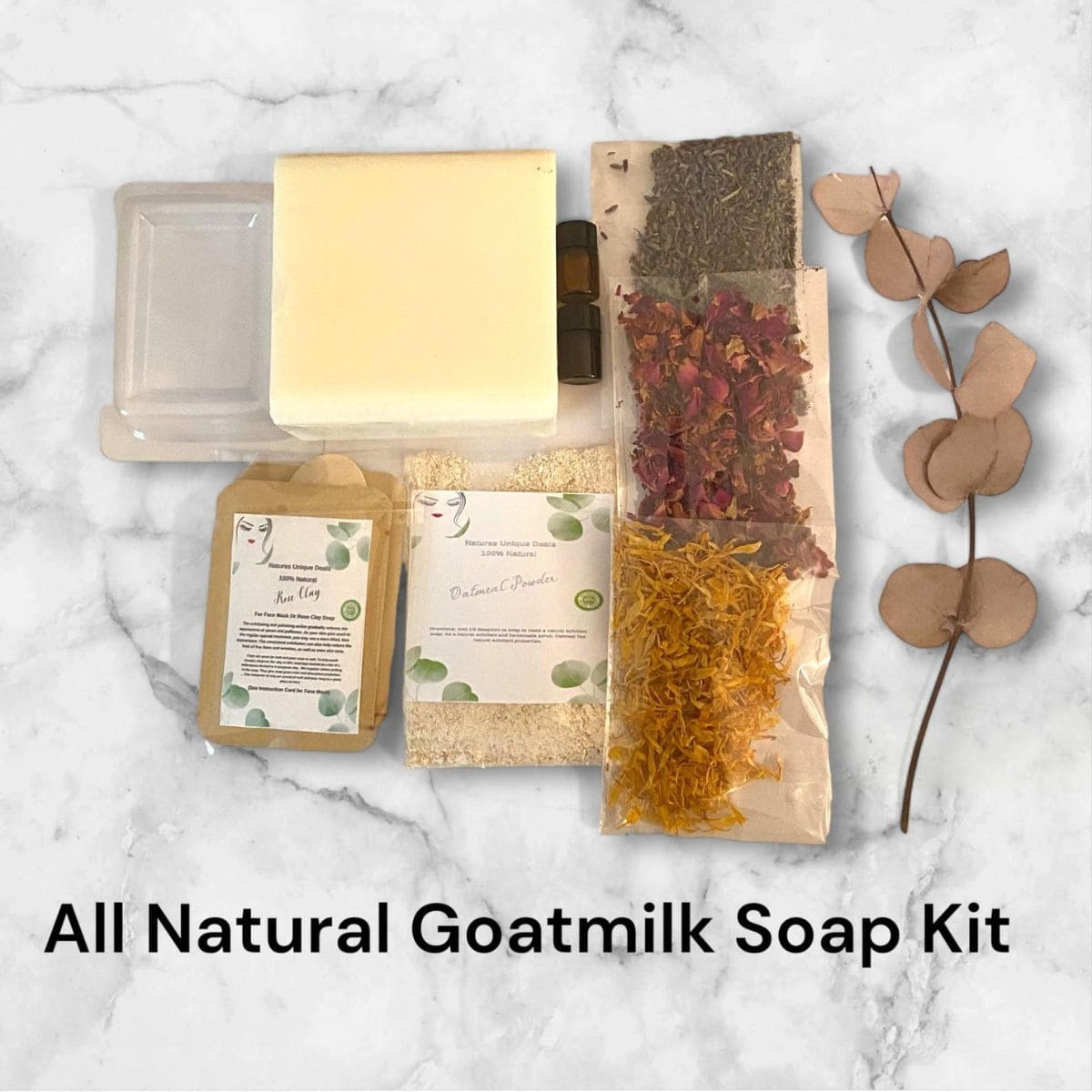 DIY goat's milk soap making kit