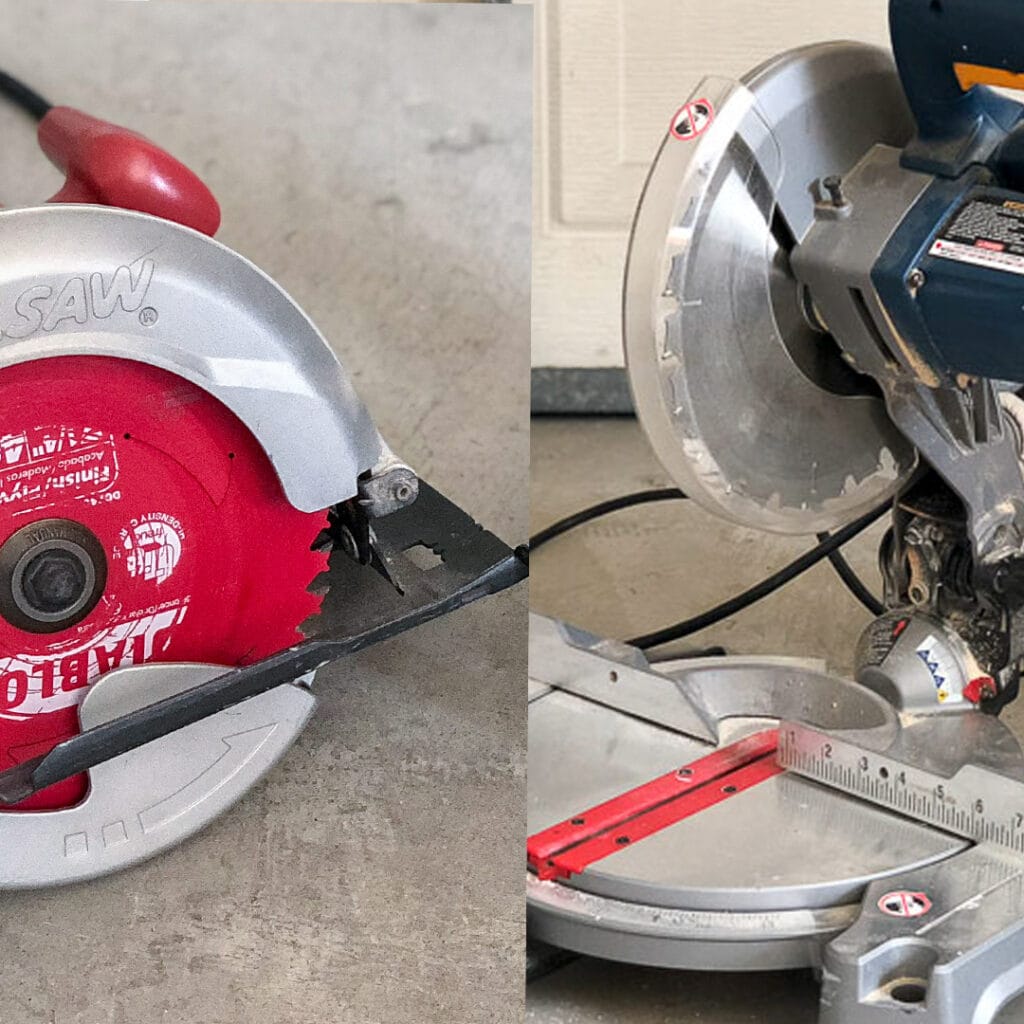 Miter saw vs. Circular saw : Both have their advantages and disadvantages. See which one is right for you as a beginner with this guide.
