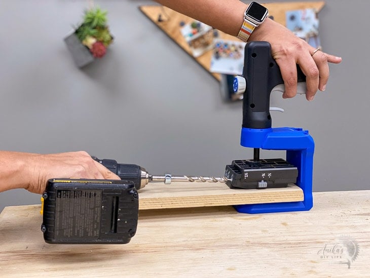 Using the Kreg 520 in the horizontal configuration