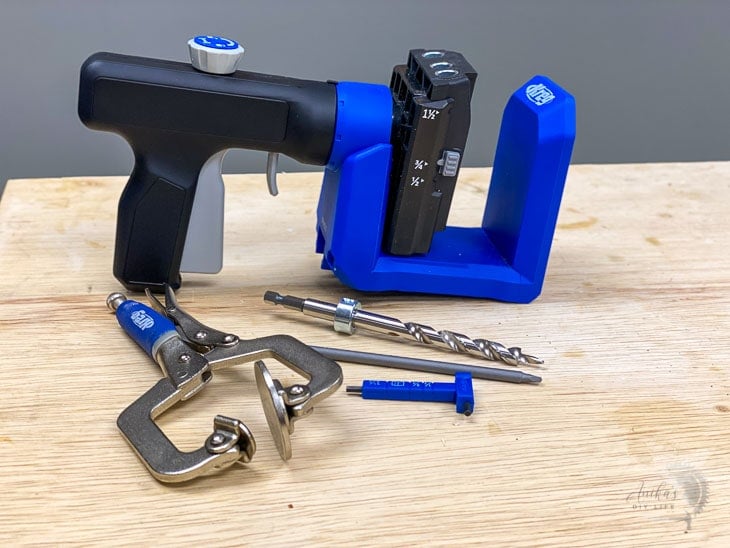 package contents of the Kreg 520 PRO