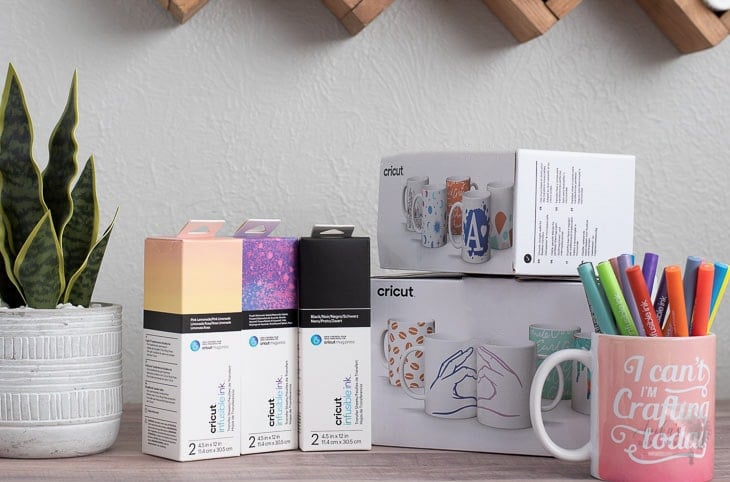 Material used to make mugs using the Cricut MugPress