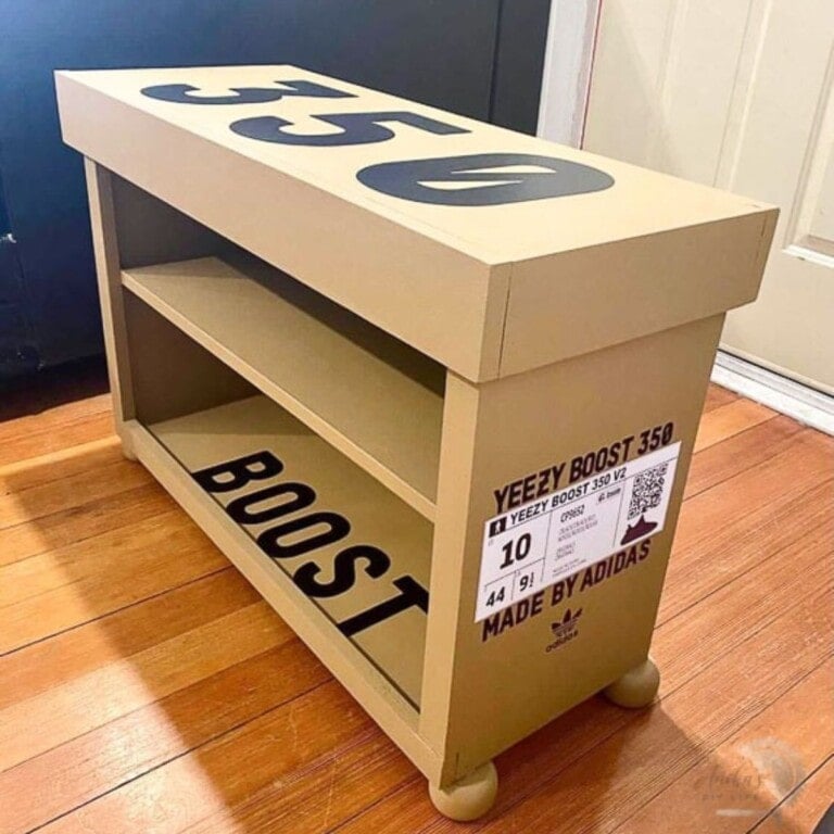 Simple DIY Shoe Rack