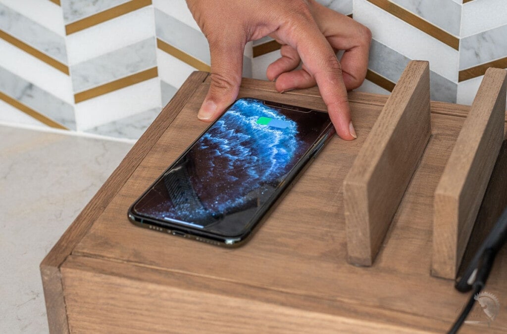 DIY multi device charging station with wireless charger