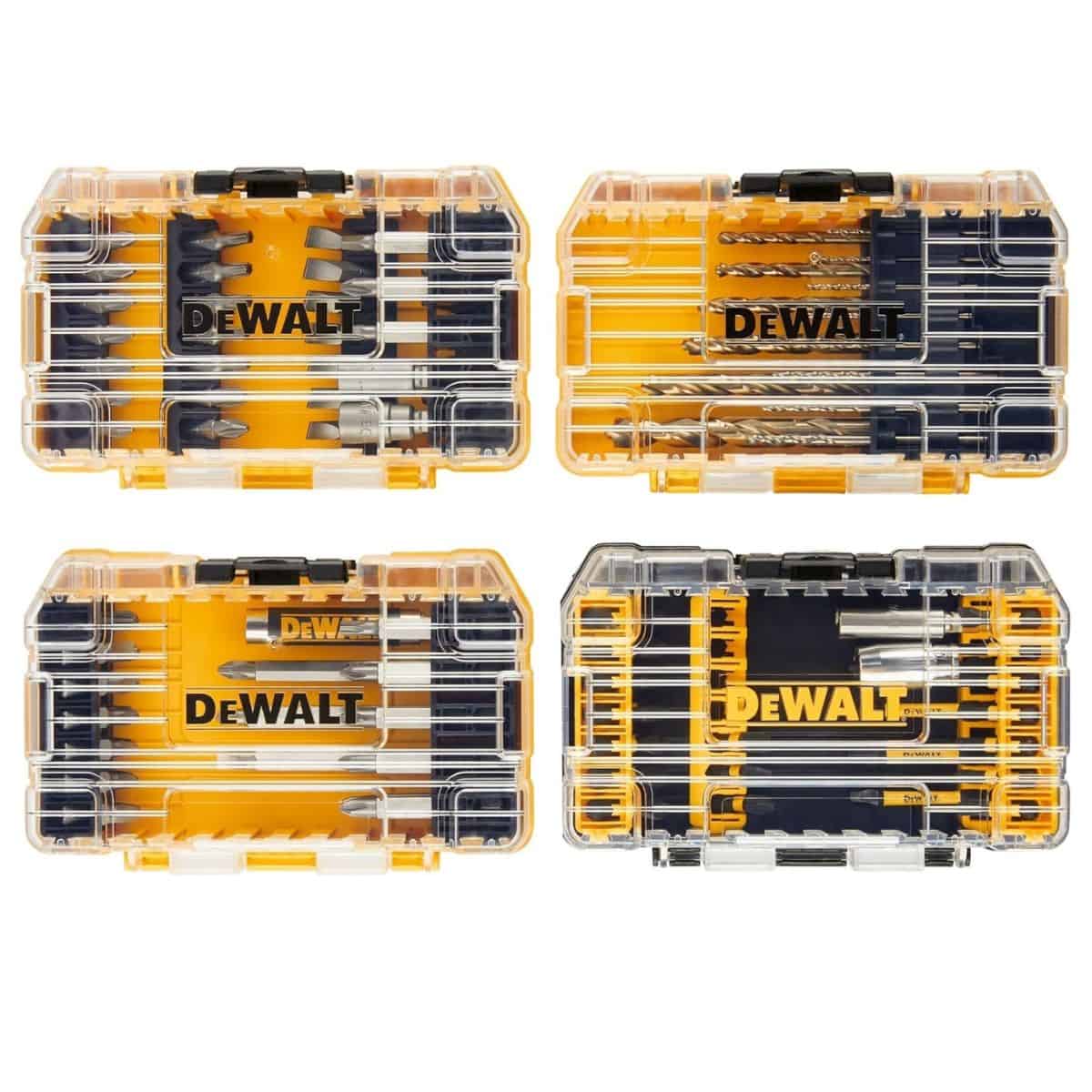 image of 100 piece Dewalt drill bit set
