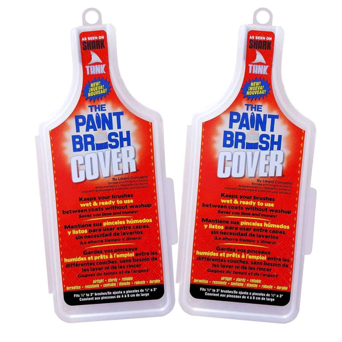 image of 2 paint brush covers