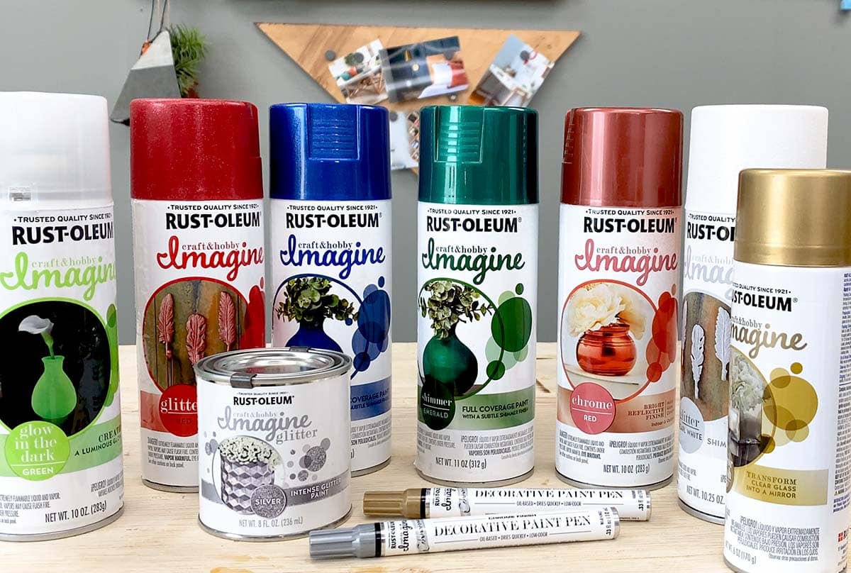 Rustoleum paint on workbench