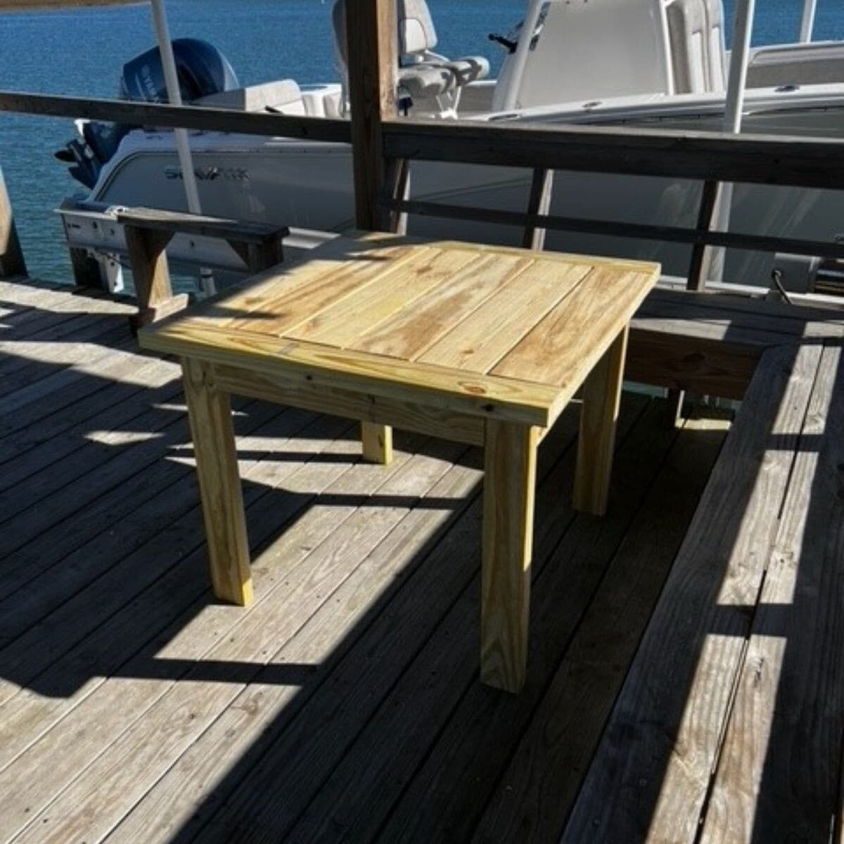 outdoor dining table reader project