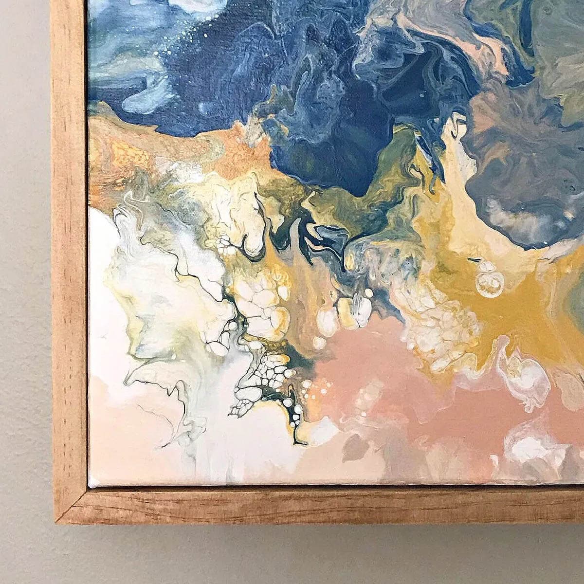 canvas art DIY frame