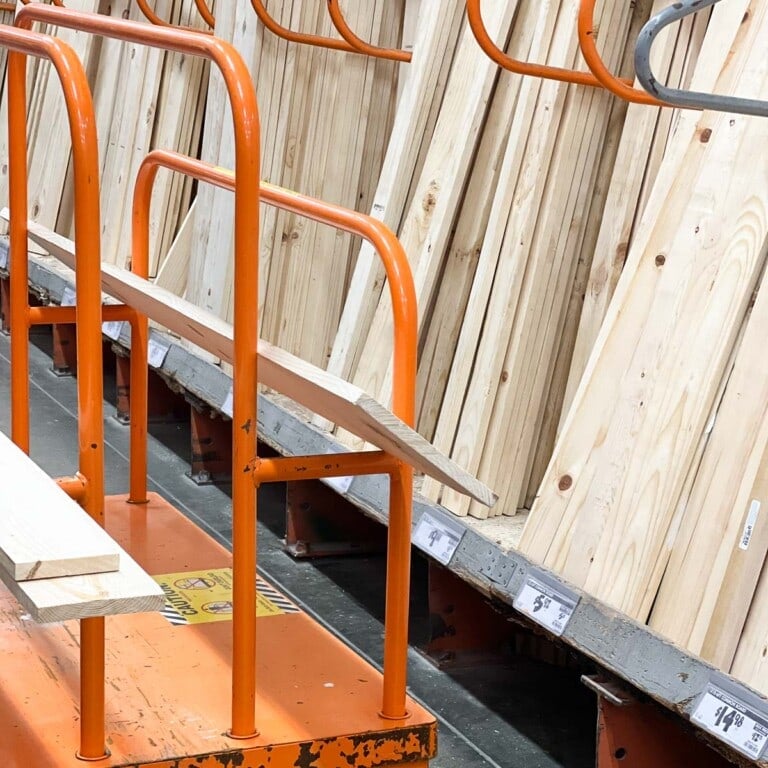how to buy lumber for beginners in a home improvement store