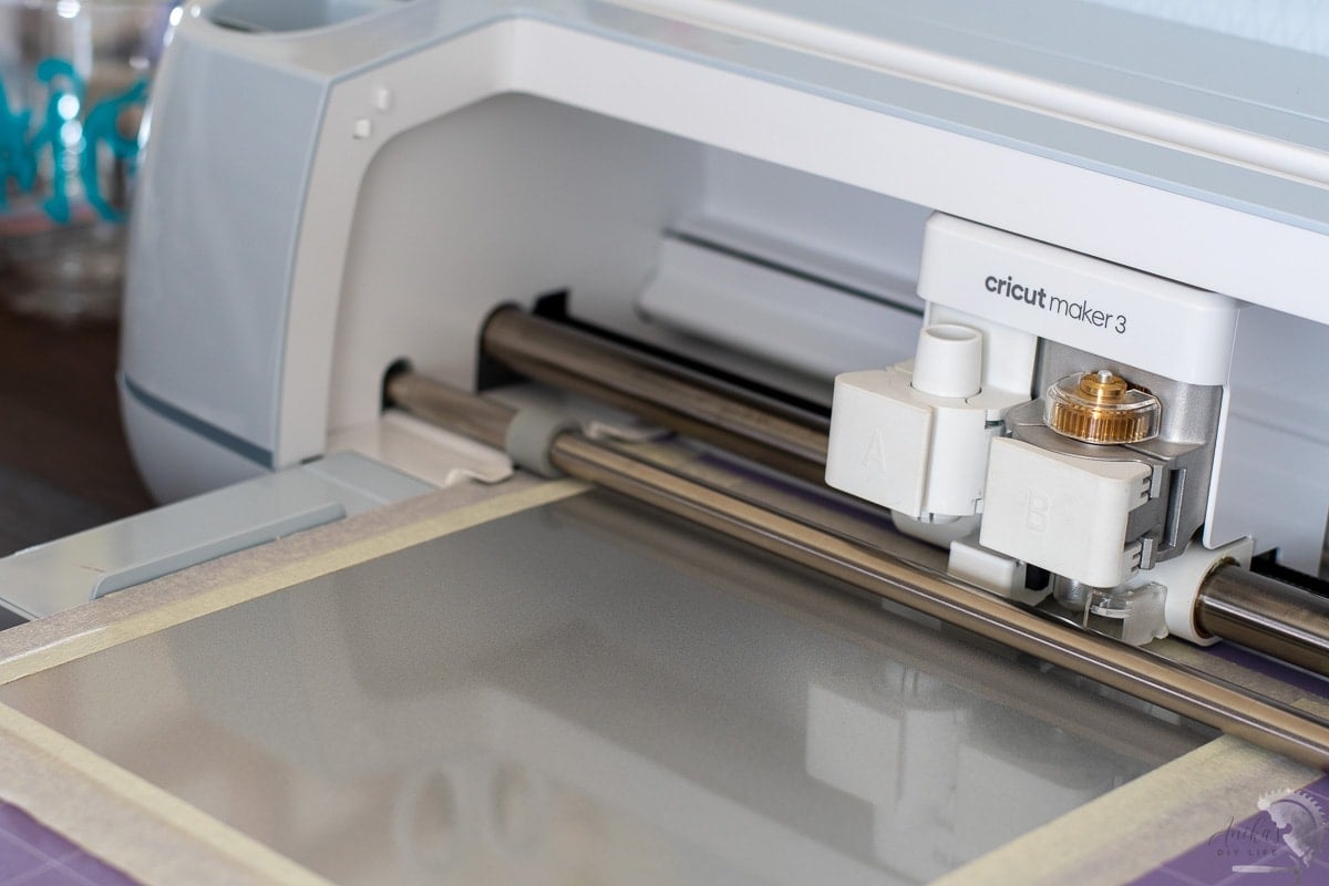 Cricut Maker engraving aluminum sheet