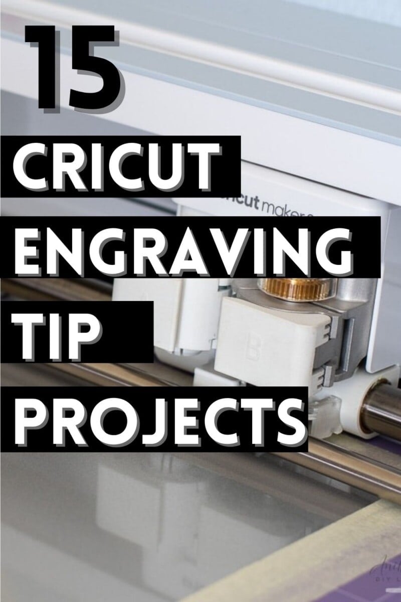Anika installing the Cricut engraving tool in the Cricut Maker 3 with text overlay 