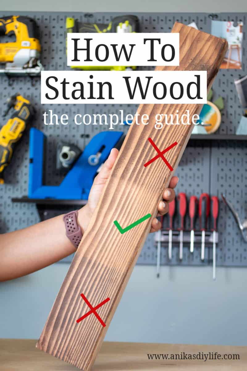 How to Stain Wood: A Step-By-Step Guide for Beginners