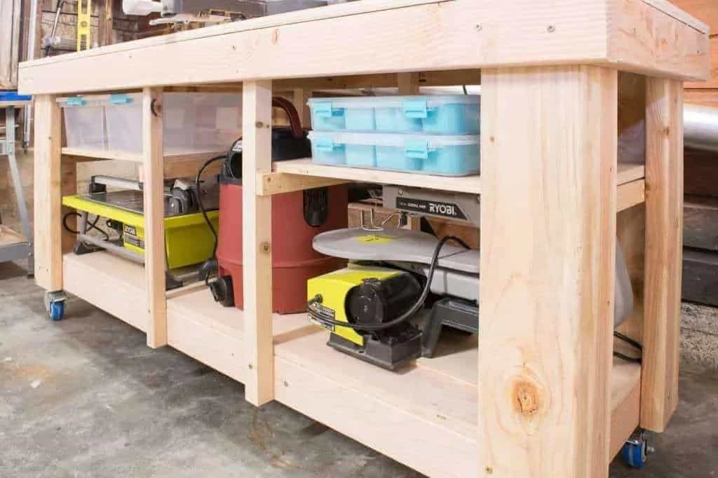 simple DIY workbench