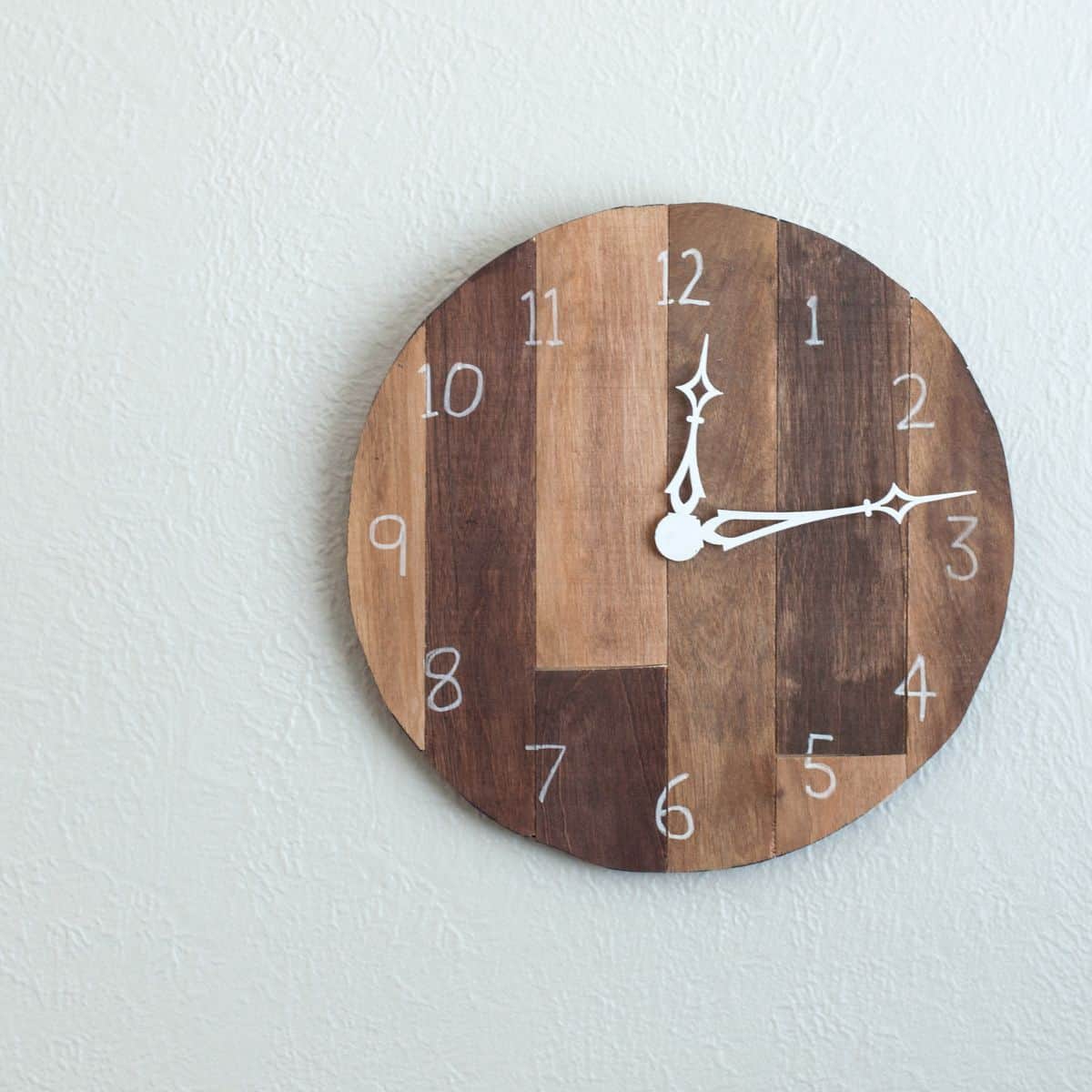 Wood project ideas for kids plywood clock