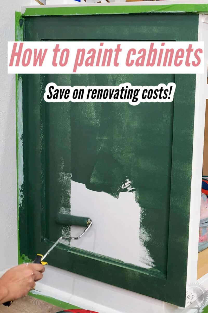 Update Your Kitchen on a Budget by Painting Cabinets
