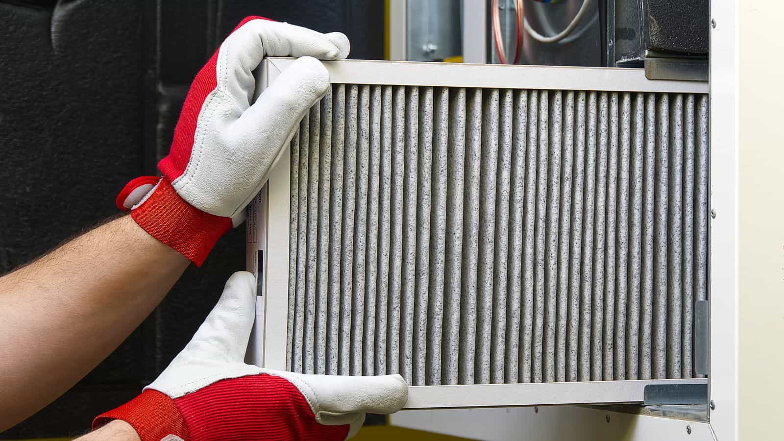 Replacing furnace filter
