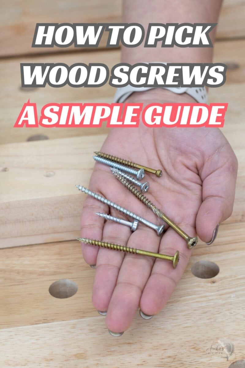 Everything you need to know about wood screws and the type of screws you need to use for woodworking.