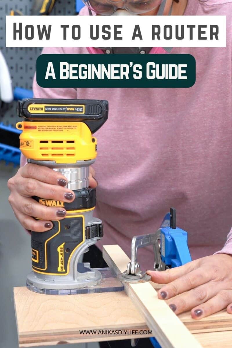 How to Use a Router: For Beginner Woodworkers