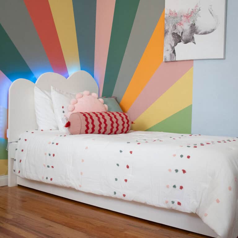 Learn how to build an easy DIY twin bed frame with these beginner-friendly step-by-step tutorial, plans, and video using lumber from a big box store.