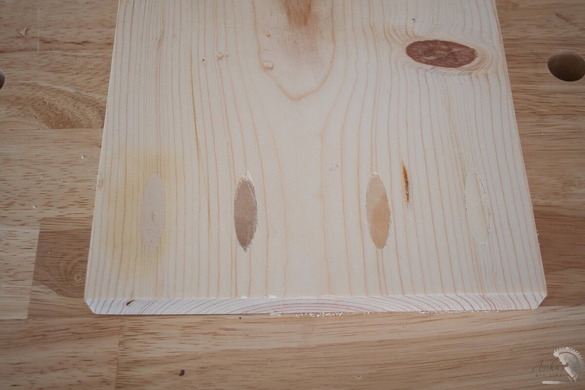 Pocket holes filled with 4 techniques