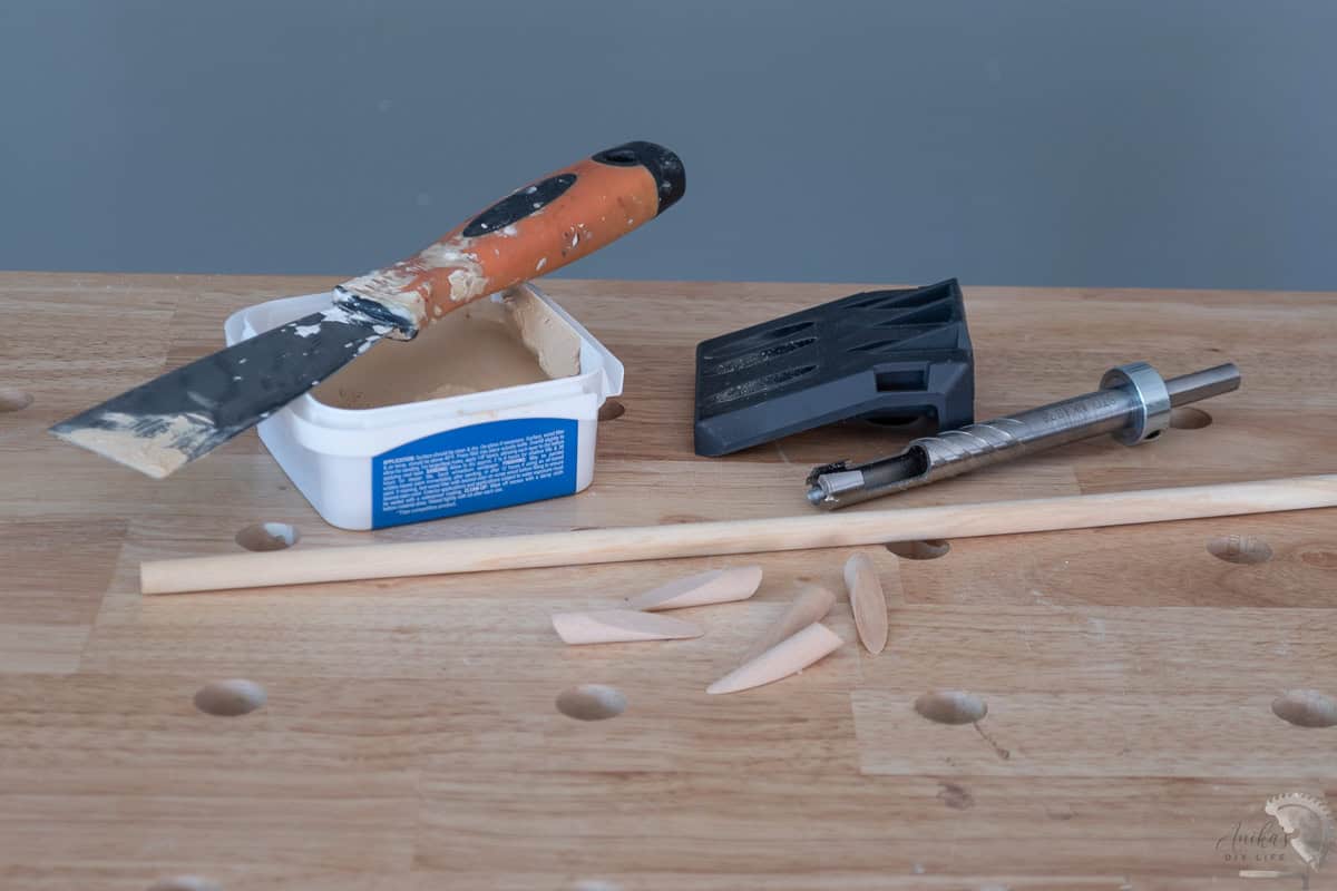 The 4 techniques used to fill pocket holes