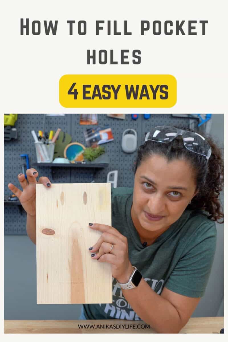 How to Fill Pocket Holes – 4 Simple Techniques
