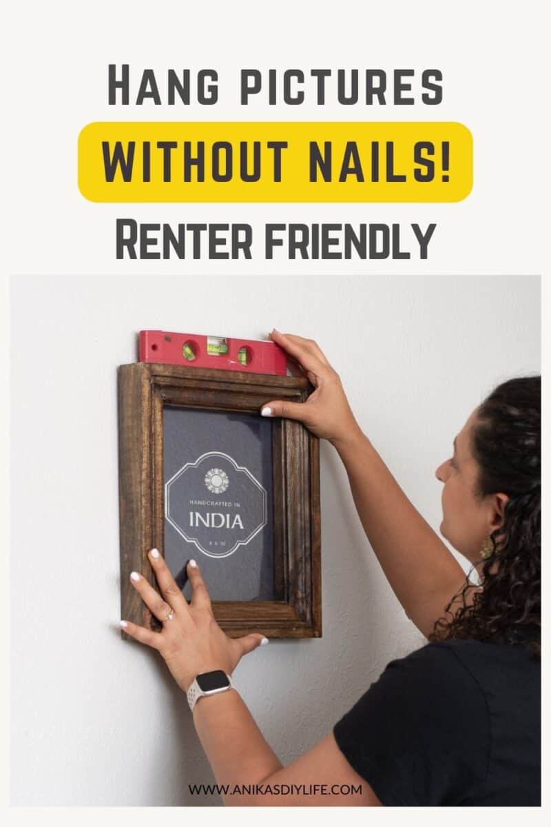 How to Hang a Picture Without Nails