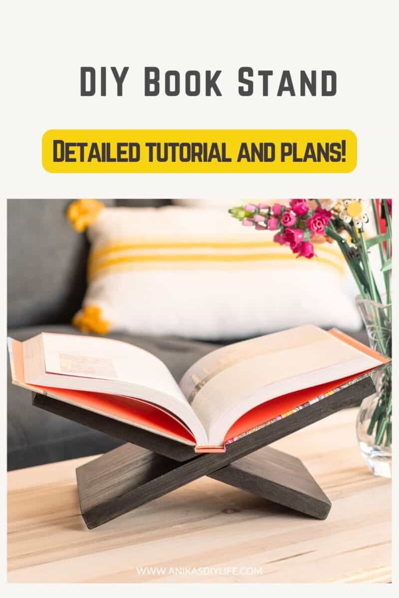 How to Build a DIY Book Stand