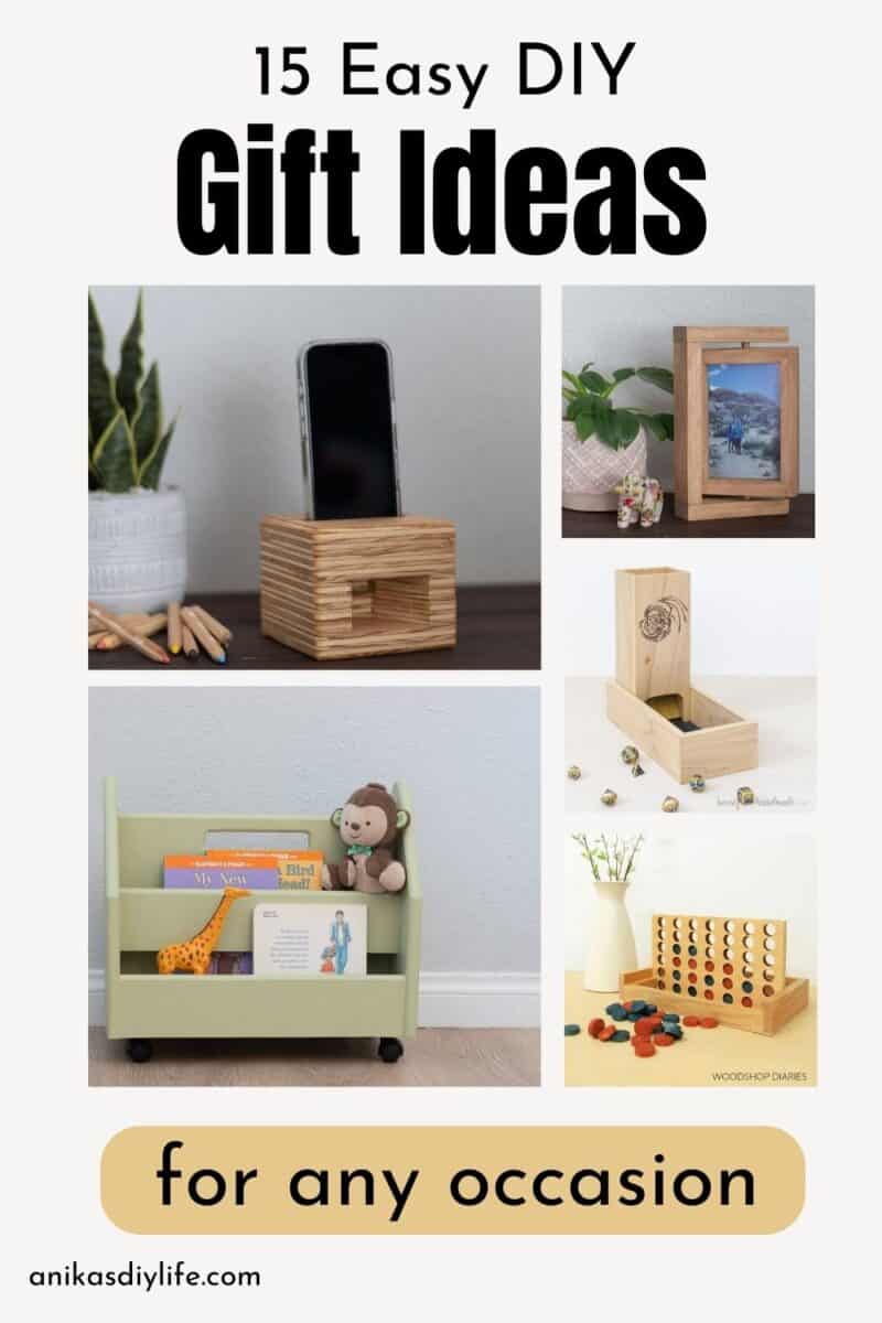 15 Easy DIY Gift Ideas You Can Build This Weekend