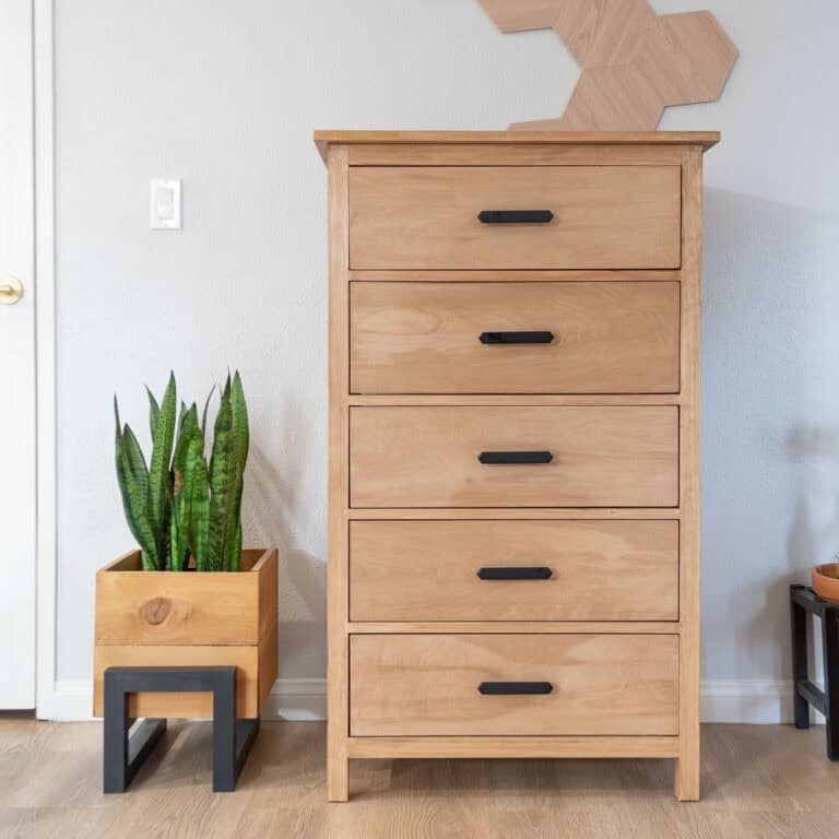 Learn how to build a DIY dresser with this beginner-friendly step-by-step tutorial using just a few basic tools