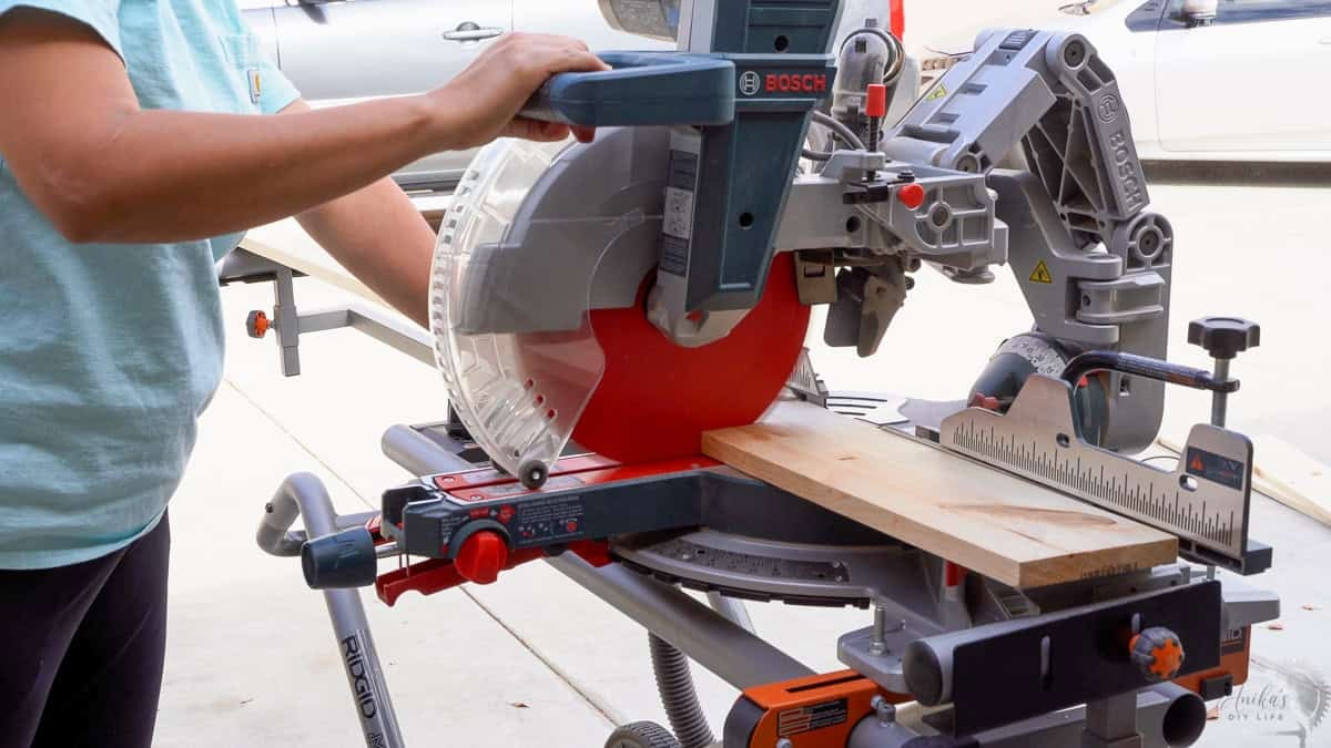 Cutting boards to build a DIY sofa table