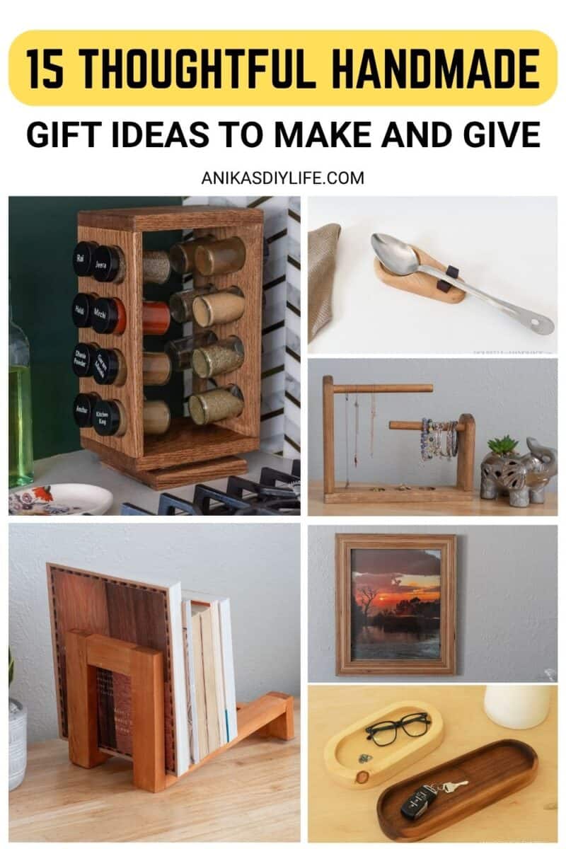15 Easy and Unique Handmade Wood Gift Ideas for 2025